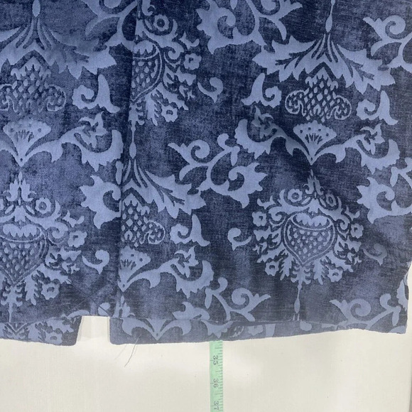 CHICO'S Chenille Jacquard Jacket Size 1 Petite/ Small Mid Length Trench Winter - Picture 5 of 7